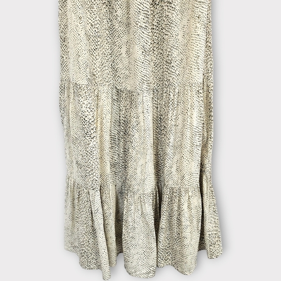 Rails Adora Snakeskin Print Midi Dress Small - Picture 7 of 11